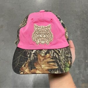 Y2K 2000s Camo Camouflage University of Arizona Dad Hat One Size Fits All Unisex